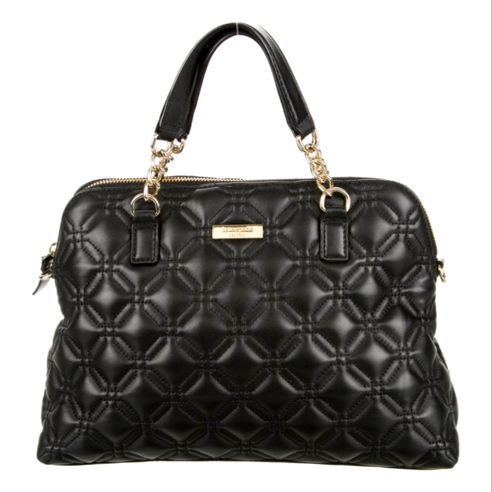 Kate Spade Designer Rachelle Astor Quilted Court Bag Purse Crossbody Purse